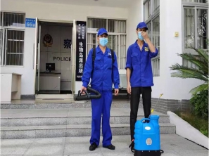 黄埔区生物岛派出所消毒丨办公室消毒丨环境消毒丨疫情消毒
